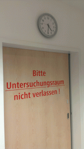 Kinderklinik, Nachts im Dezember