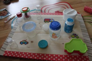 Schraubspiel a Montessori- DIY