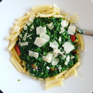 Nudeln_Spinat_Parmesan