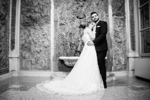 Hochzeit Paar Kleid