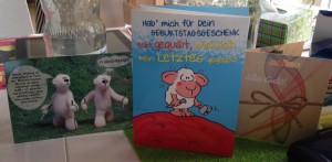 Zurück zu Hause, waren noch zwei Briefe im Briefkasten und die wurden erstmal ausgepackt und inspiziert
