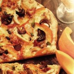 Kürbis-Birnen-Flammkuchen