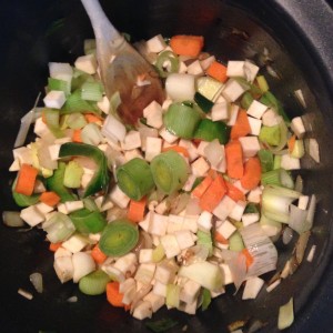 Kartoffelsuppe-gemuesewuerfel