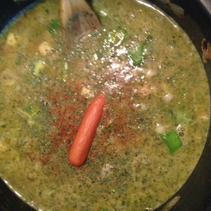 Kartoffelsuppe-Einlage