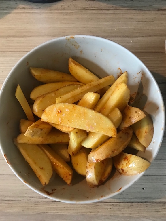 butternut kartoffelspalten oel paprika