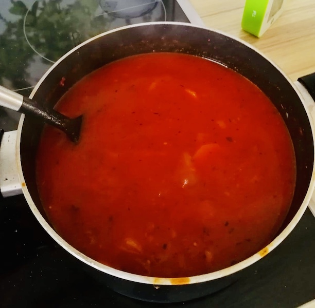 tomatensuppe puerieren