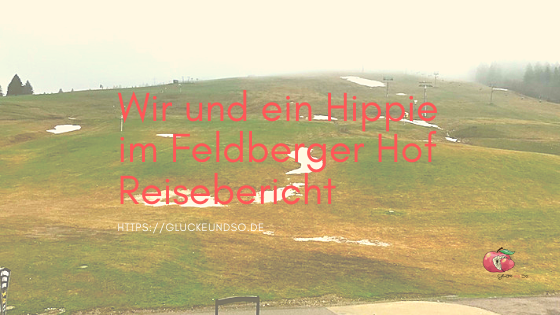 Wir und ein Hippie im Feldberger Hof