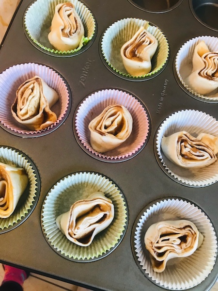 cruffins schnecken in muffinform