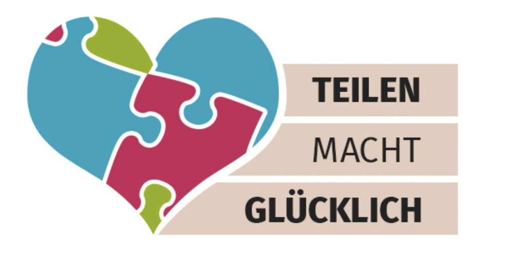Logo teilen macht glücklich
